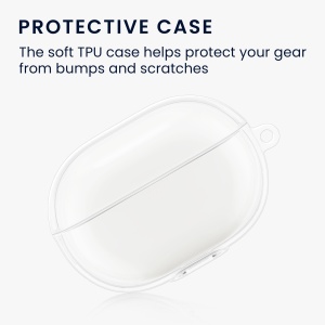 Husa Casti Kwmobile pentru Huawei FreeBuds Pro 3, Transparent, Silicon, KWM000025IG001C - Img 4