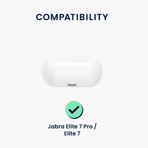 Husa Casti Kwmobile pentru Jabra Elite 7 Pro/Elite 7 Active, Albastru inchis, Silicon, KWM000015VG004C - Img 7