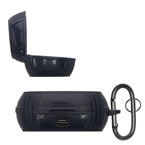 Husa Casti Kwmobile pentru Jabra Elite 7 Pro/Elite 7 Active, Albastru inchis, Silicon, KWM0000253X002C - Img 2