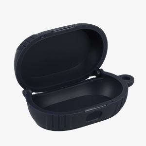 Husa Casti Kwmobile pentru Jabra Elite 7 Pro/Elite 7 Active, Albastru inchis, Silicon, KWM0000253X002C - Img 6