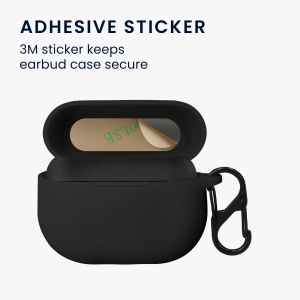 Husa Casti Kwmobile pentru Jabra Elite 8 Active, Negru, Silicon, KWM0000251I001C - Img 3