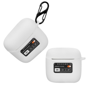 Husa Casti Kwmobile pentru JBL Tour Pro 2, Alb, Silicon, KWM000018WC003C - Img 1