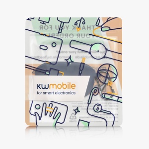 Husa Casti Kwmobile pentru JBL Wave 100TWS, Albastru inchis, Silicon, KWM000018FC003C - Img 8