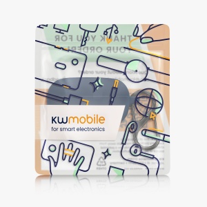 Husa Casti Kwmobile pentru Samsung Galaxy Buds FE, Albastru inchis, Silicon, KWM000025DI002C - Img 8
