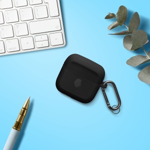Husa Casti Kwmobile pentru Skullcandy Mod, Negru, Silicon, KWM0000256S001C - Img 3