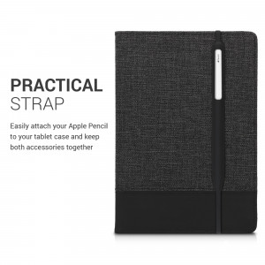 Husa de protectie pentru Apple Pencil (2. Gen), Kwmobile, Negru, Silicon, 47307.01 - Img 4