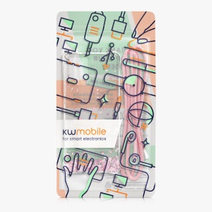 Husa Kwmobile cu jnur pentru Motorola Moto G85, Multicolor, Silicon, KWM000022TT001C - Img 7