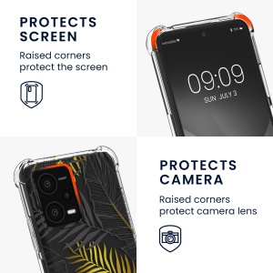 Husa Kwmobile cu jnur pentru Xiaomi Redmi Note 12 5G/Poco X5, Multicolor, Silicon, 60892.03 - Img 4