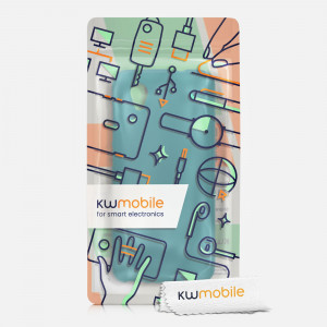 Husa Kwmobile pentru Alcatel 1, Silicon, Verde, 46363.57 - Img 6