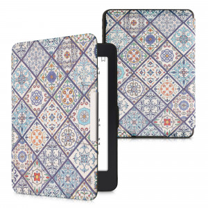 Husa kwmobile pentru Amazon Kindle Paperwhite 7, Piele ecologica, Multicolor, 23136.48 - Img 1