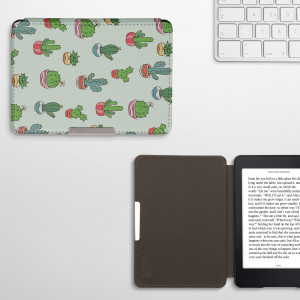 Husa kwmobile pentru Amazon Kindle Paperwhite 7, Piele ecologica, Multicolor, 23136.51 - Img 8