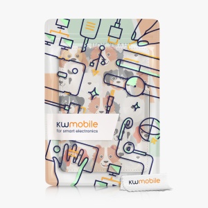 Husa Kwmobile pentru Amazon Kindle Paperwhite, Multicolor, Piele ecologica, KWM000007TD037C - Img 8