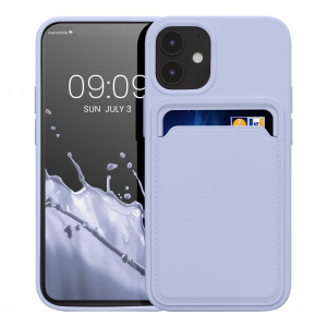 Husa Kwmobile pentru Apple iPhone 12 Mini, Silicon, Albastru, 55111.108 - Img 2