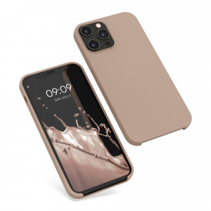 Husa kwmobile pentru Apple iPhone 12 Pro Max, Silicon, Maro, 52644.246 - Img 2