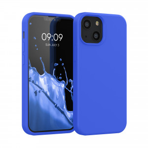Husa kwmobile pentru Apple iPhone 13 Mini, Silicon, Albastru, 55877.134 - Img 1