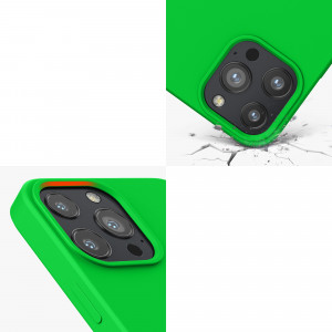 Husa kwmobile pentru Apple iPhone 13 Pro Max, Silicon, Verde , 55975.159 - Img 8