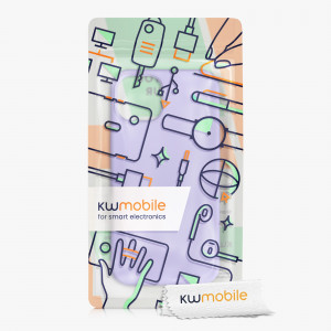 Husa Kwmobile pentru Apple iPhone 13, Silicon, Mov, 55878.108 - Img 8