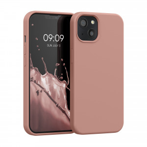 Husa Kwmobile pentru Apple iPhone 13, Silicon, Rose Gold, 55878.237 - Img 1