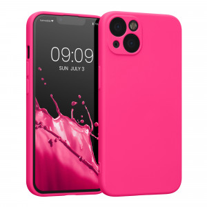 Husa Kwmobile pentru Apple iPhone 13, Silicon, Roz, 58954.77 - Img 1