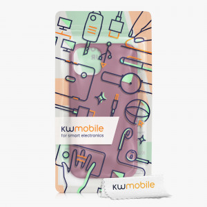 Husa kwmobile pentru Apple iPhone 13, Silicon, Violet, 55878.197 - Img 8