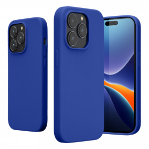 Husa Kwmobile pentru Apple iPhone 14 Pro, Silicon, Albastru, 59073.134 - Img 2