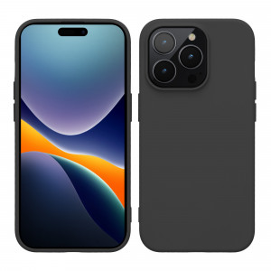 Husa Kwmobile pentru Apple iPhone 14 Pro, Silicon, Negru, 59081.47 - Img 1