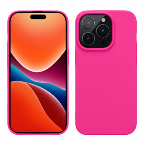 Husa Kwmobile pentru Apple iPhone 14 Pro, Silicon, Roz, 59077.77 - Img 1