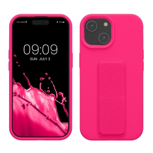 Husa Kwmobile pentru Apple iPhone 15, Roz, Silicon, KWM000022NT002C - Img 1