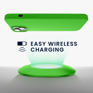 Husa Kwmobile pentru Apple iPhone 15, Verde, Silicon, 61953.159 - Img 5