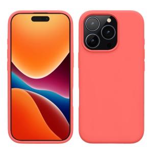 Husa Kwmobile pentru Apple iPhone 16 Pro, Roz, Silicon, KWM000022TW002C - Img 1