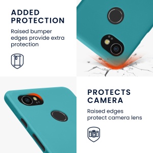 Husa Kwmobile pentru Google Pixel 2 XL, Albastru, Silicon, KWM000008JS003C - Img 4