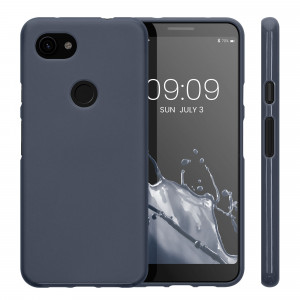 Husa Kwmobile pentru Google Pixel 3a, Silicon, Albastru, 47590.186 - Img 2