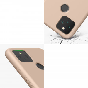 Husa kwmobile pentru Google Pixel 5, Silicon, Roz, 53778.225 - Img 8