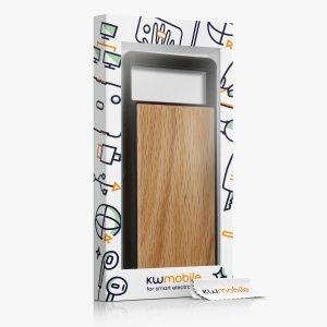 Husa Kwmobile pentru Google Pixel 6, Maro, Lemn/Silicon, KWM000013NC002C - Img 6