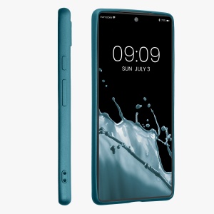 Husa Kwmobile pentru Google Pixel 6a, Albastru, Silicon, KWM000015LB019C - Img 4