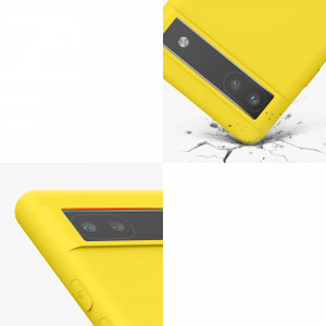 Husa kwmobile pentru Google Pixel 6a, Silicon, Galben, 57799.165 - Img 7