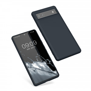 Husa Kwmobile pentru Google Pixel 6a, Silicon, Gri, 57799.186 - Img 2