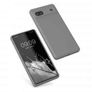 Husa kwmobile pentru Google Pixel 6a, Silicon, Gri, 57815.155 - Img 2