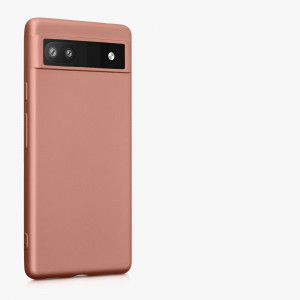 Husa Kwmobile pentru Google Pixel 6a, Silicon, Rose Gold, 57960.211 - Img 8