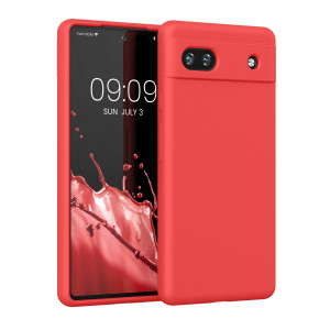 Husa kwmobile pentru Google Pixel 6a, Silicon, Roz, 57815.219 - Img 1