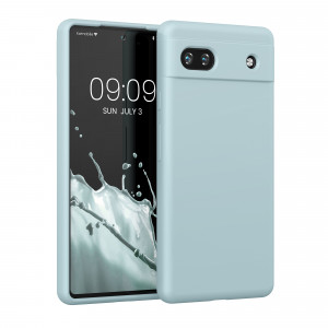 Husa Kwmobile pentru Google Pixel 6a, Silicon, Verde, 57815.200 - Img 1