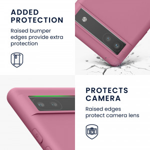 Husa Kwmobile pentru Google Pixel 6a, Silicon, Violet, 57799.167 - Img 4