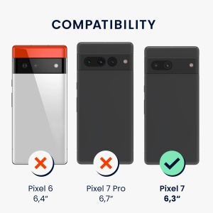 Husa Kwmobile pentru Google Pixel 7, Albastru deschis, Silicon, KWM0000171I052C - Img 7
