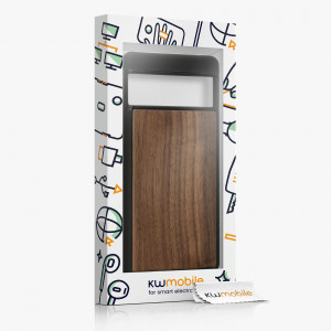 Husa kwmobile pentru Google Pixel 7 Pro, Lemn, Maro/Negru, 60033.18 - Img 4