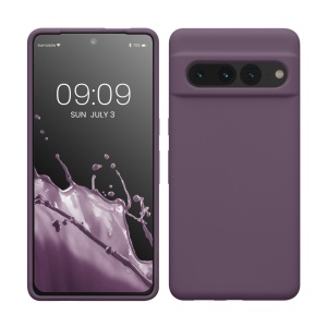 Husa Kwmobile pentru Google Pixel 7 Pro, Mov, Silicon, KWM0000171J042C - Img 1