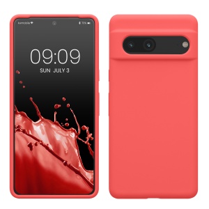 Husa Kwmobile pentru Google Pixel 7, Roz, Silicon, KWM0000171I046C - Img 1