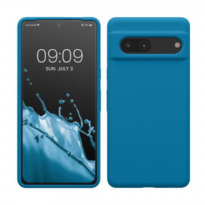 Husa kwmobile pentru Google Pixel 7, Silicon, Albastru, 59451.224 - Img 1
