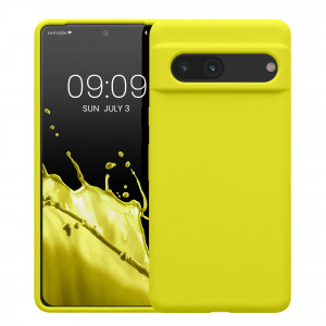 Husa kwmobile pentru Google Pixel 7, Silicon, Galben, 59451.149 - Img 2