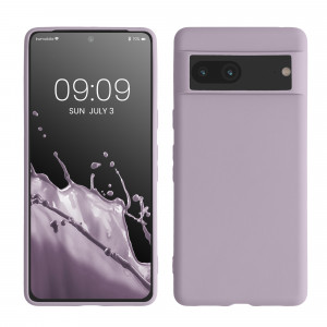 Husa kwmobile pentru Google Pixel 7, Silicon, Mov, 59399.108 - Img 1