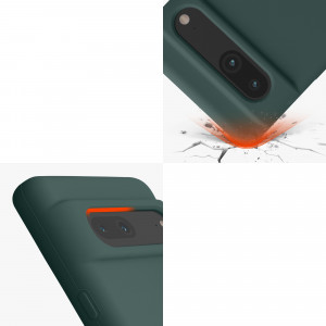Husa kwmobile pentru Google Pixel 7, Silicon, Verde, 59451.171 - Img 8